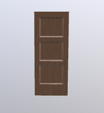 Jeld-Wen Birkdale, 3 Panel Door.